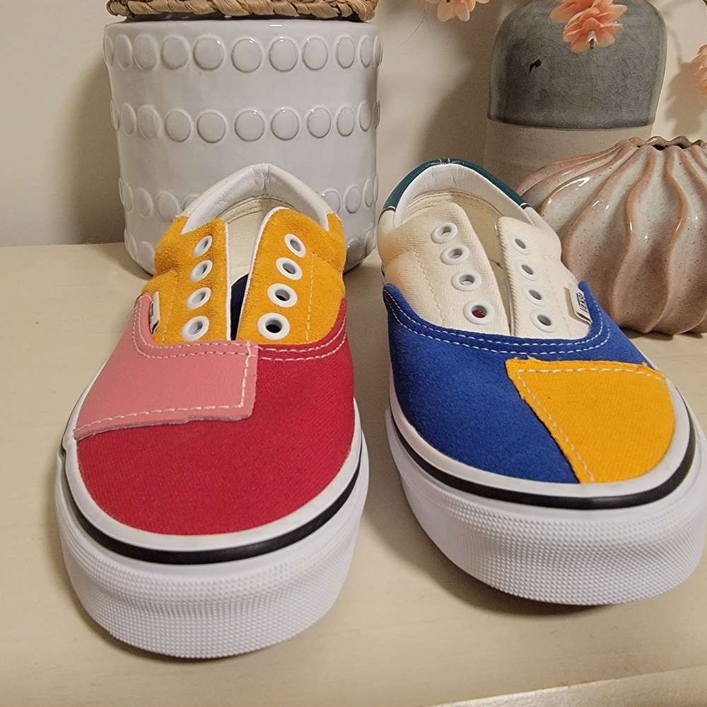 Vans Multi Colored Patchwork Shoes - image 5